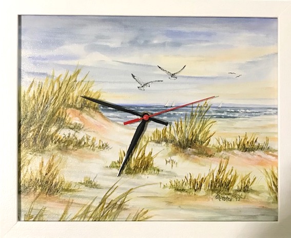 Stranduhr von Bärbel Schissler Stranduhr