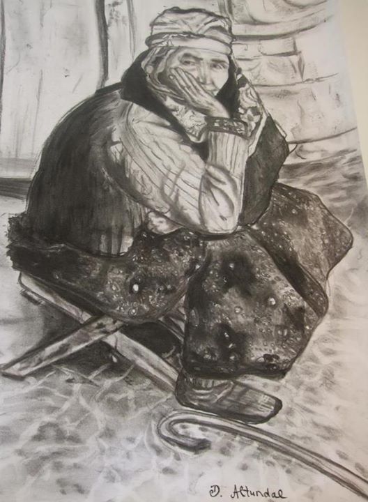 alte Frau von Amara alte Frau