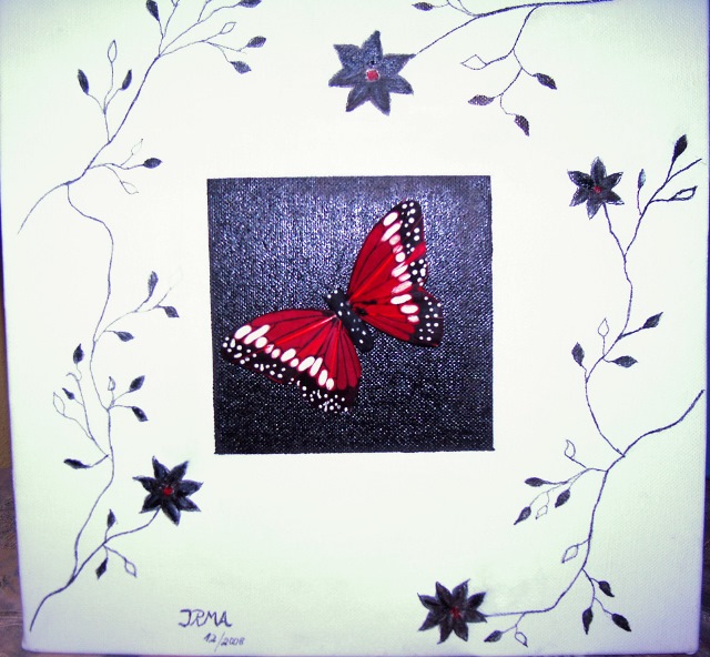 Butterfly von Irma Dopschal Butterfly