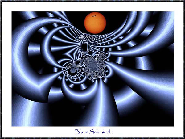 Blaue Sehnsucht von Pixart Blaue Sehnsucht