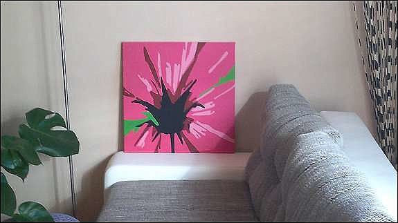 Die Blume von Alexkunst Die Blume