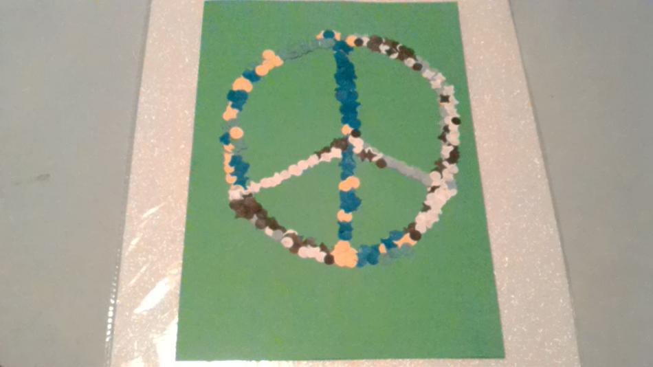 Confettibild Peace von Confettibild Peace