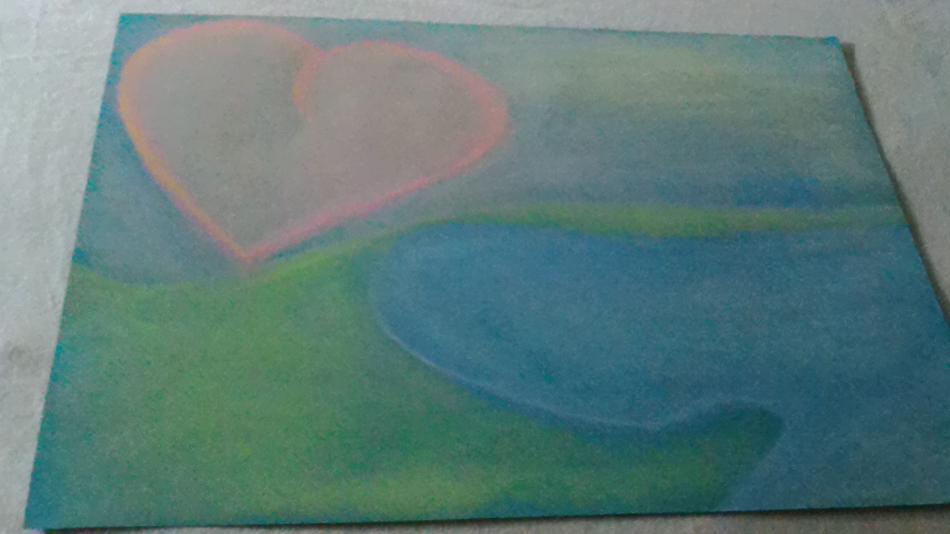 Heartsun and lake von Heartsun and lake