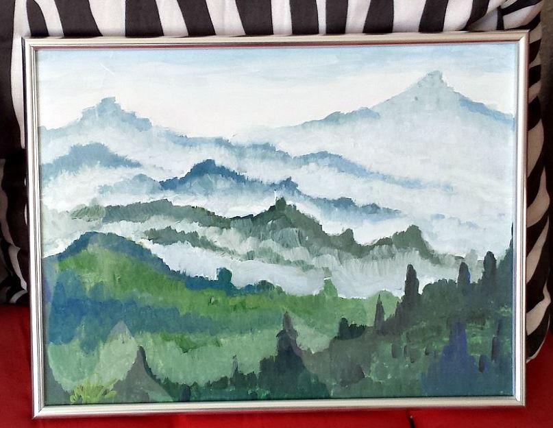 Gebirge von Vika Manzei Gebirge