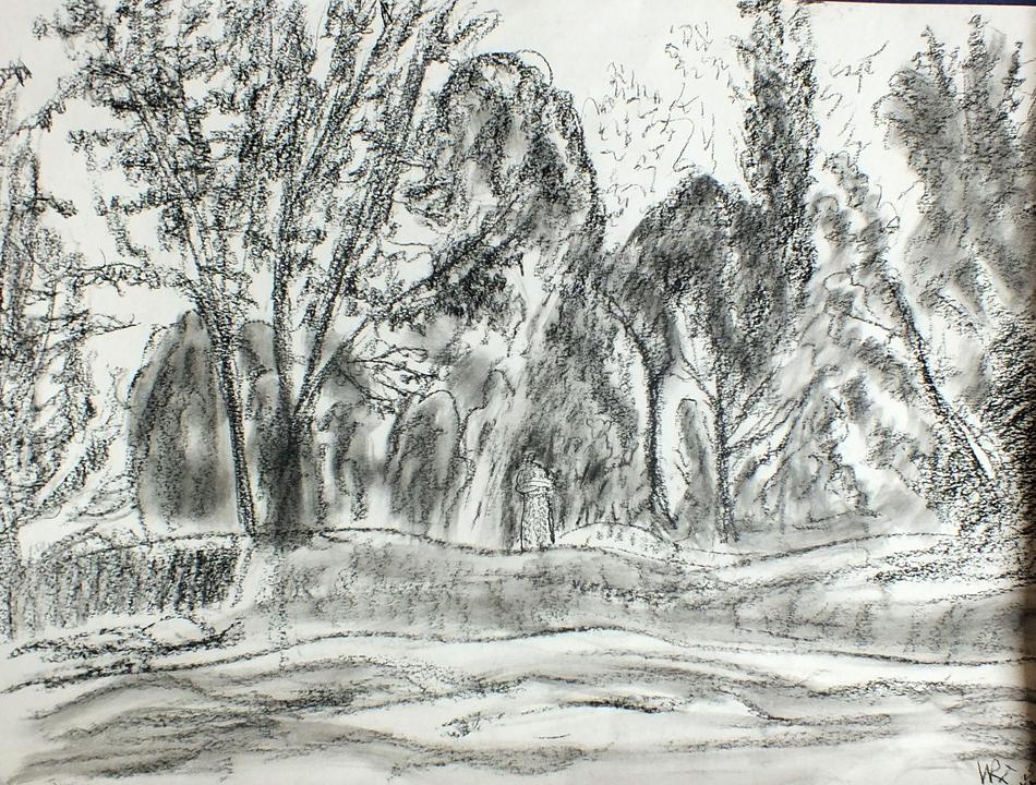 Park Tiefurt von Caro Rhombus van Ruit Park Tiefurt