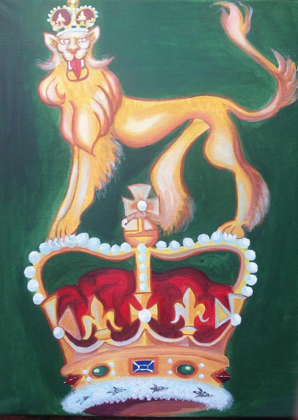 König der Löwen von Viktoria von Schloss Föckelberg König der Löwen