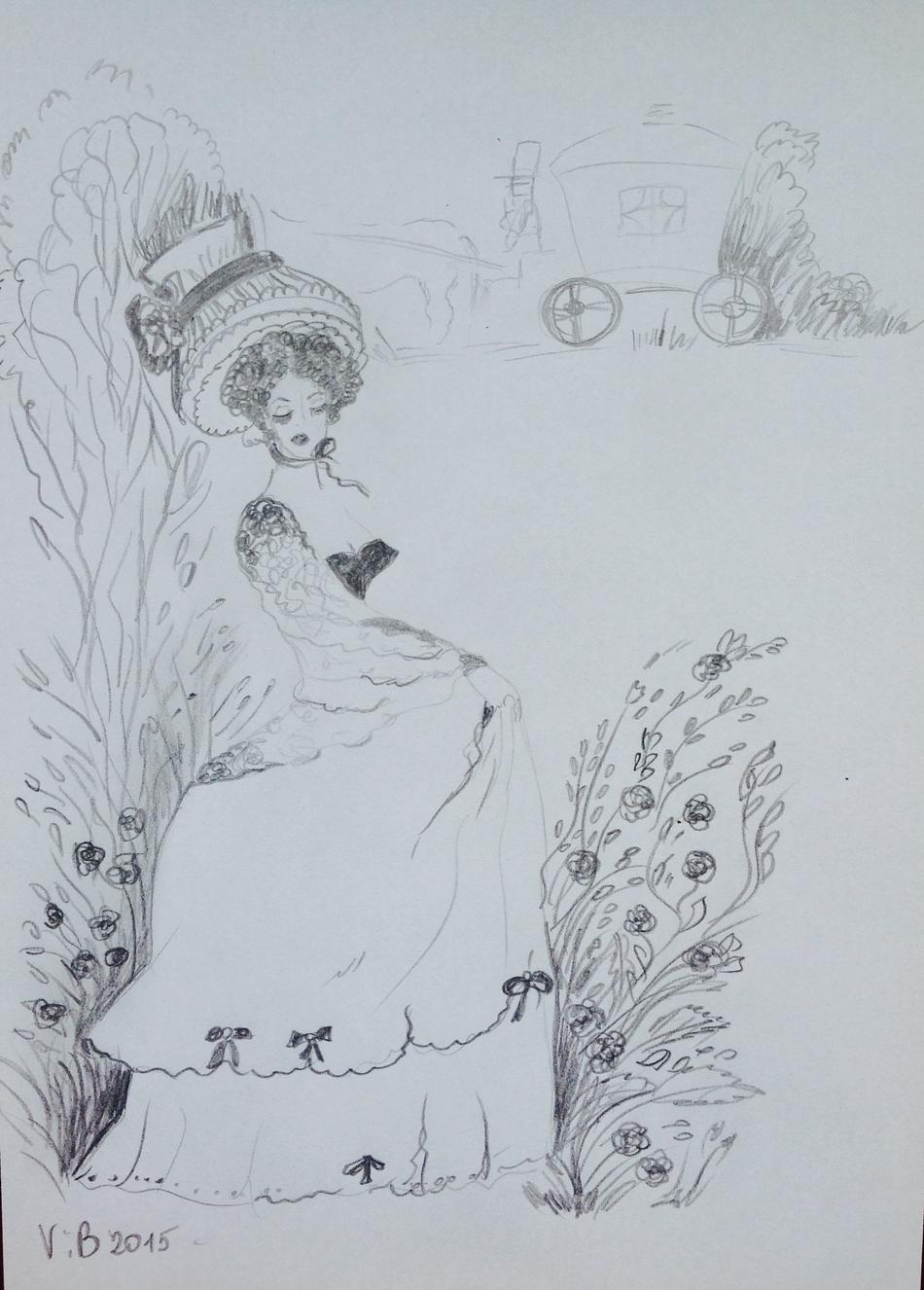 Dame von Viktoria von Schloss Föckelberg Dame