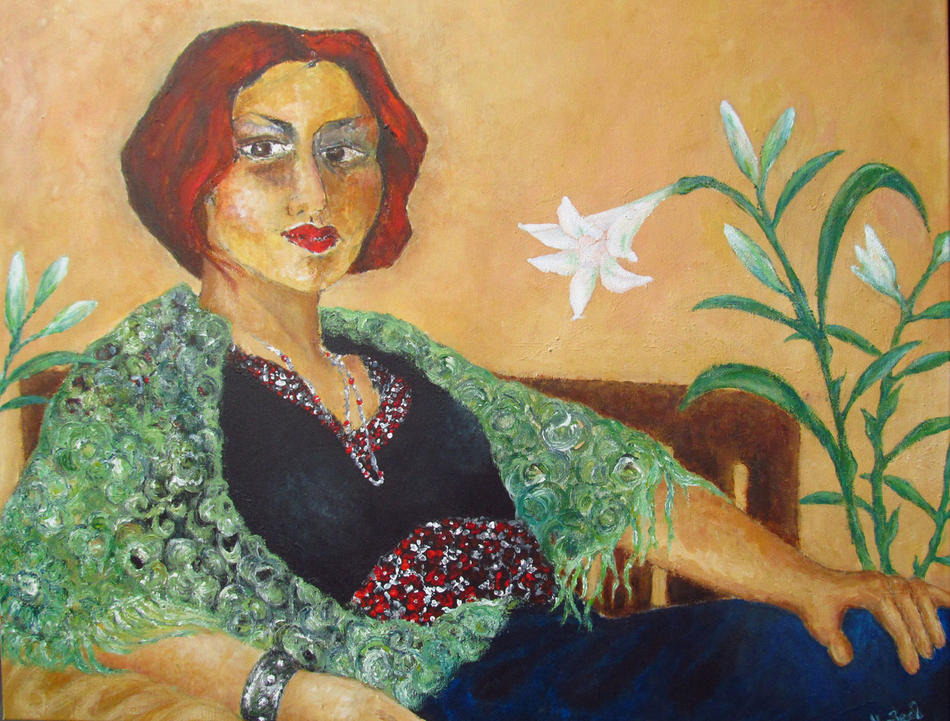 The illusion - The lily woman von Katharina The illusion - The lily woman