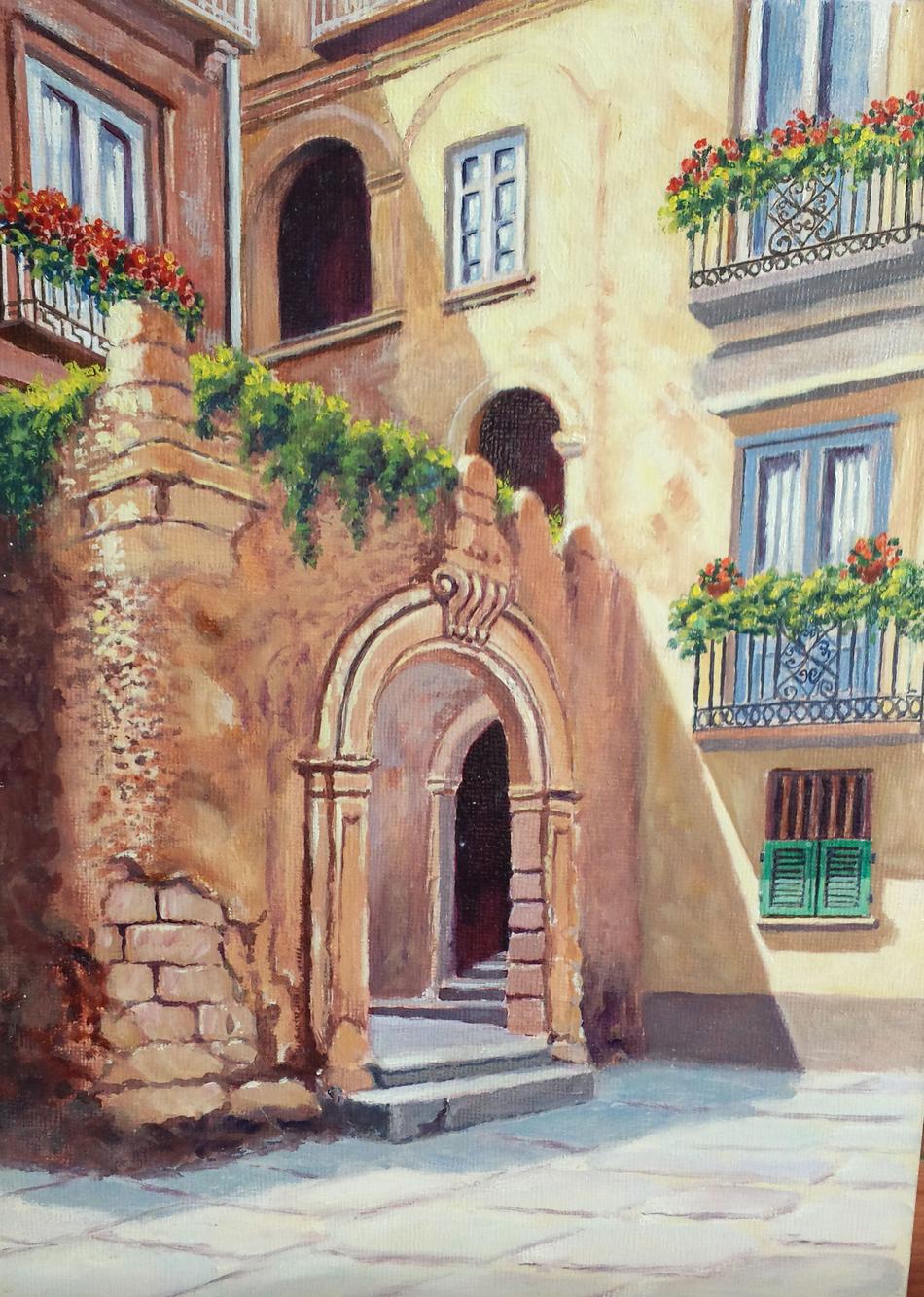 Tropea - Hinterhof - Süditalien von Tropea - Hinterhof - Süditalien