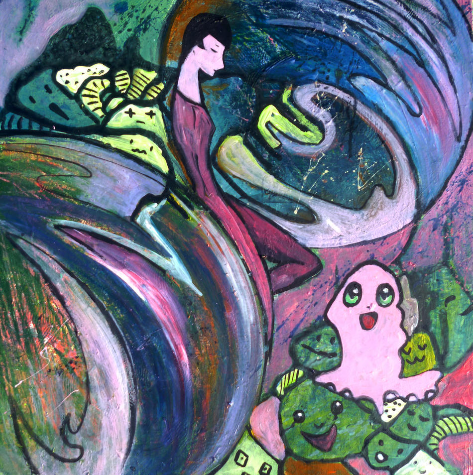 Space Girl von Emilyerdbeere Space Girl