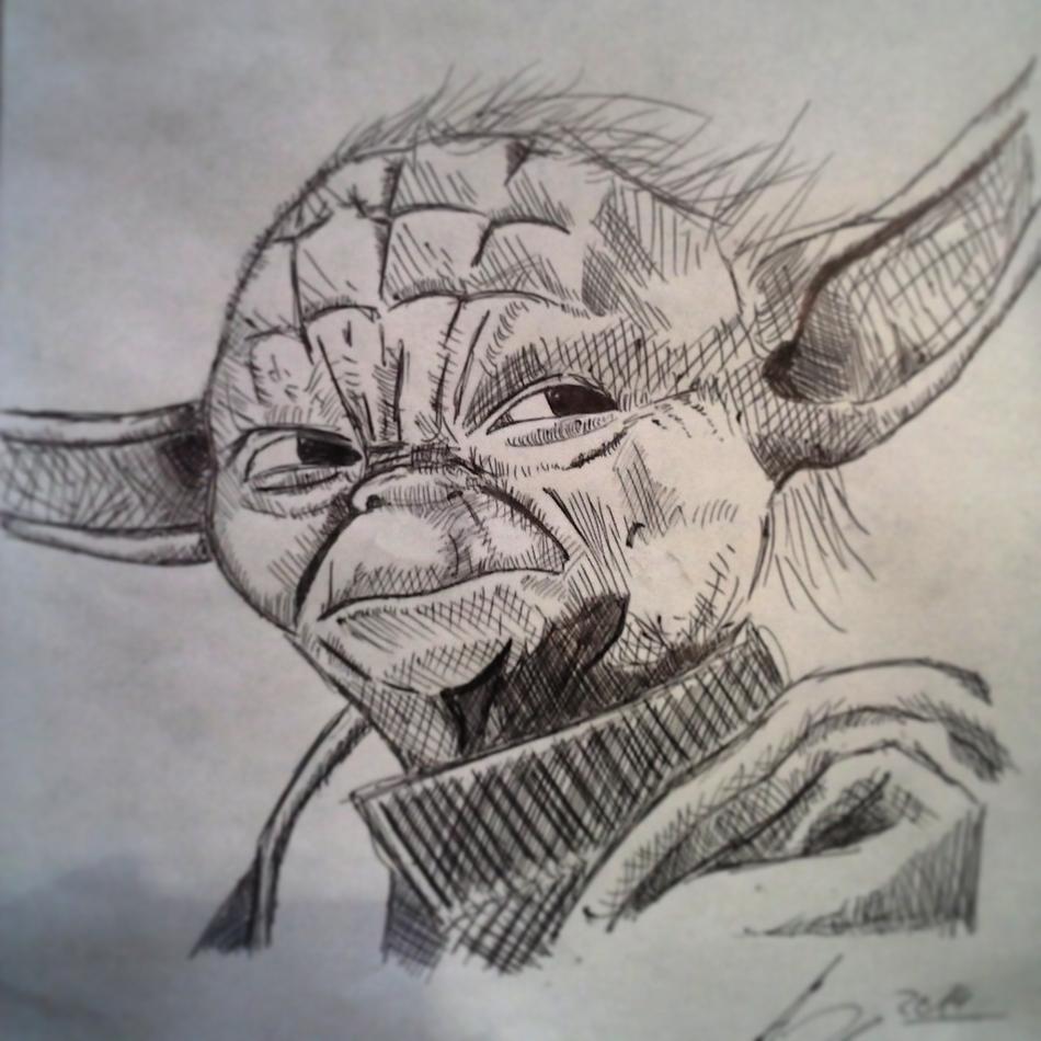 Yoda *StarWars* von Forelle Graphics Yoda *StarWars*
