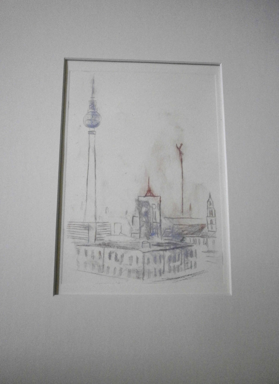 Benebeltes Berlin von Lia Benebeltes Berlin