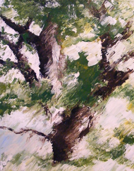 Baum in Bewegung I von Lorina May Baum in Bewegung I