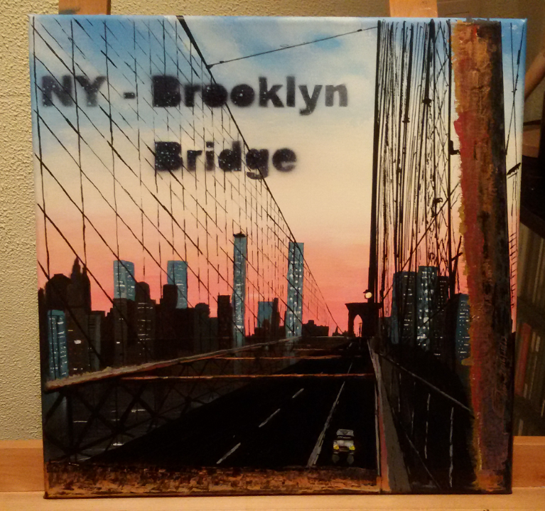 NY - Brooklyn Bridge von Jörn NY - Brooklyn Bridge
