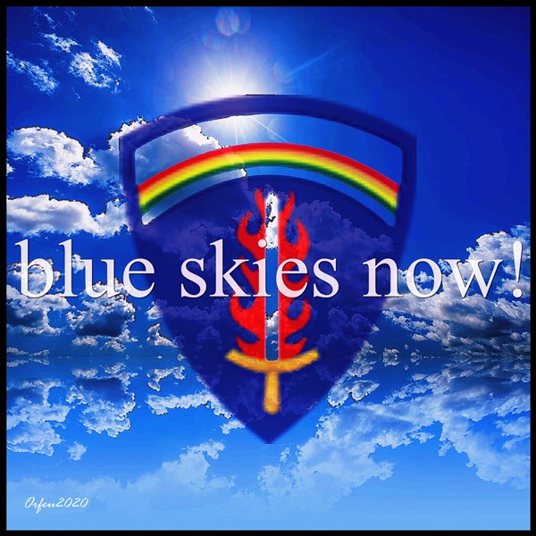 blue sky von Orfeu de SantaTeresa blue sky