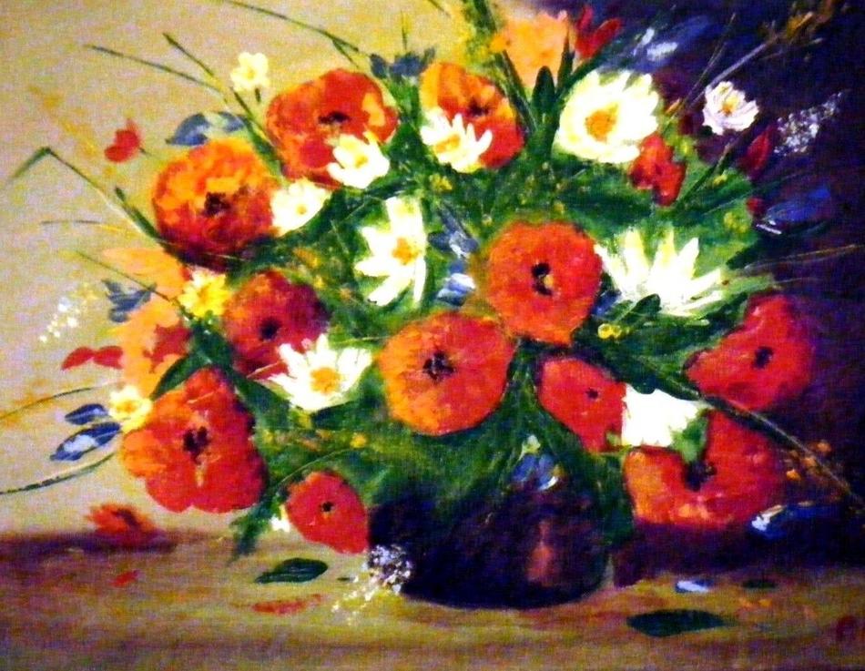 Sommerblumenstrauss von Sommerblumenstrauss