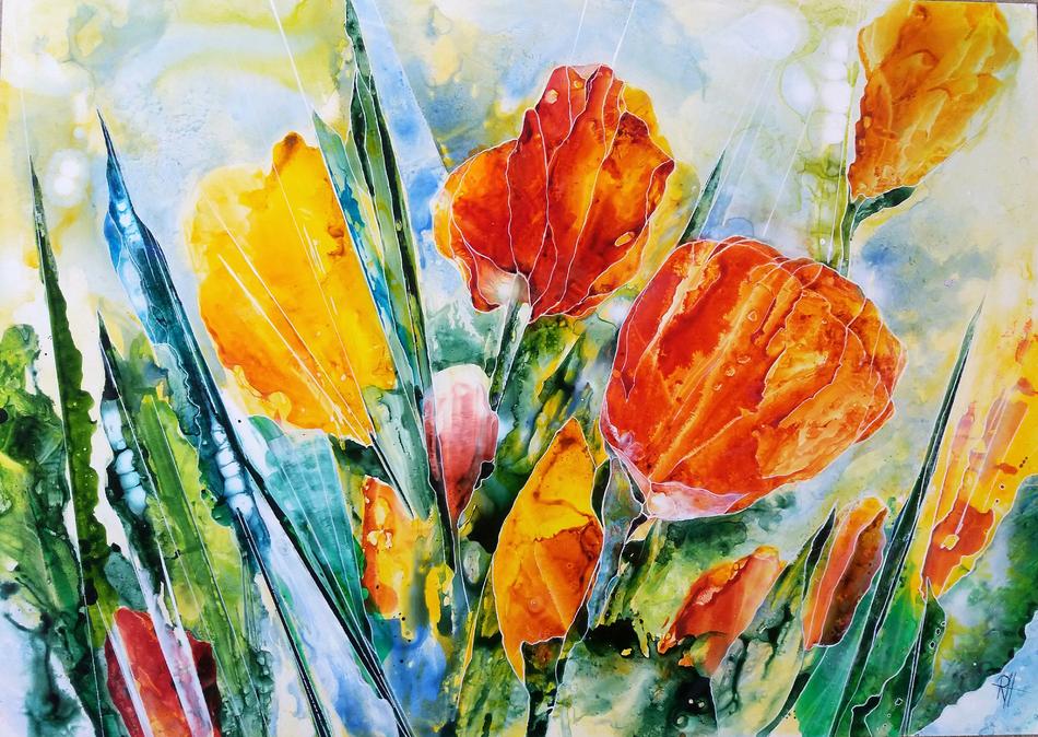 SPRING COLOURS von Roswitha Huber SPRING COLOURS