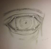 Menschliche Auge von Situation Menschliche Auge