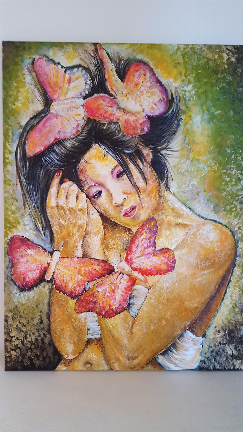 Butterfly Woman von Nathalie Butterfly Woman