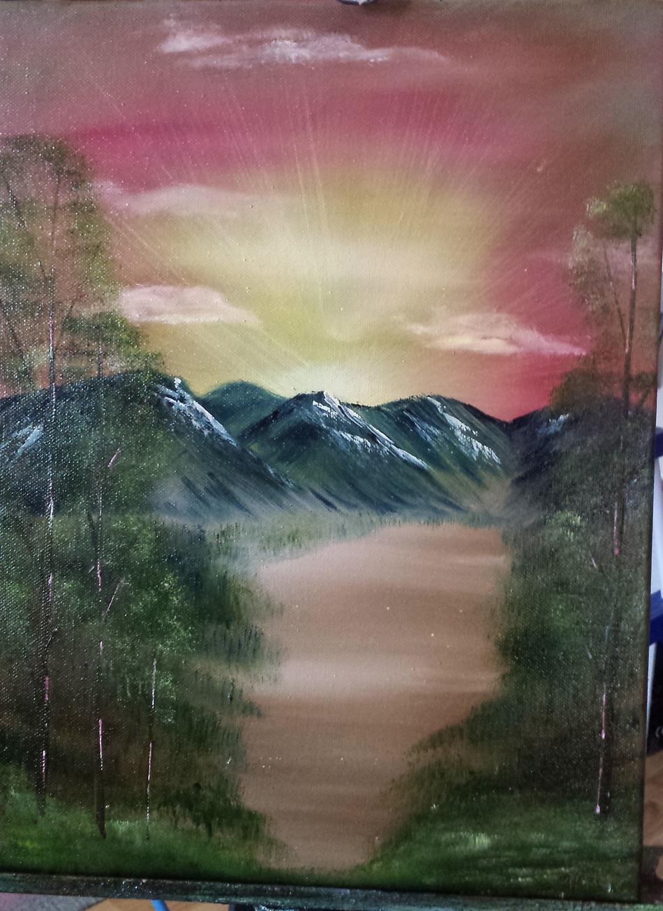 Bunter Sonnenaufgang von Bunter Sonnenaufgang