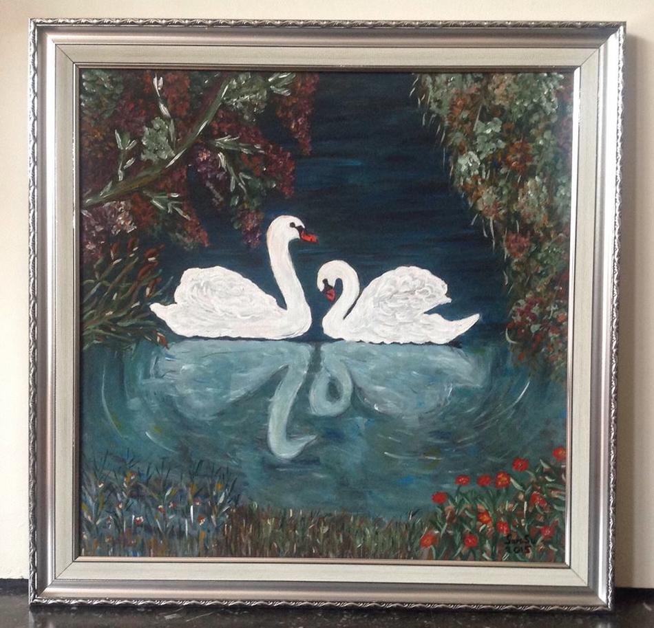 White swans von SaniSu White swans