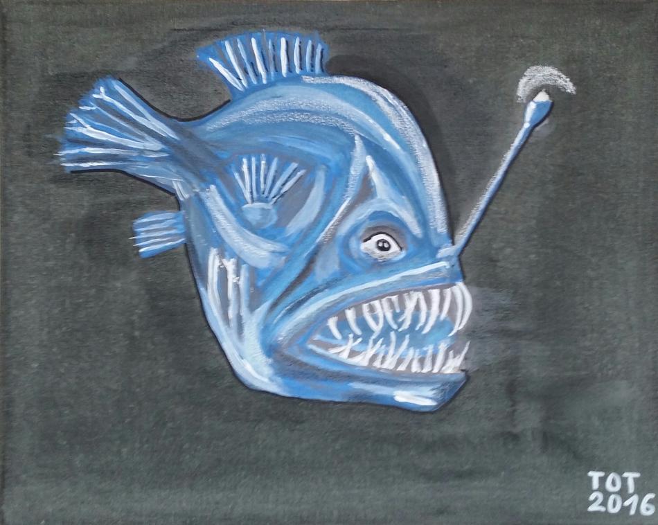 Tiefseeangler von OTTI Tiefseeangler