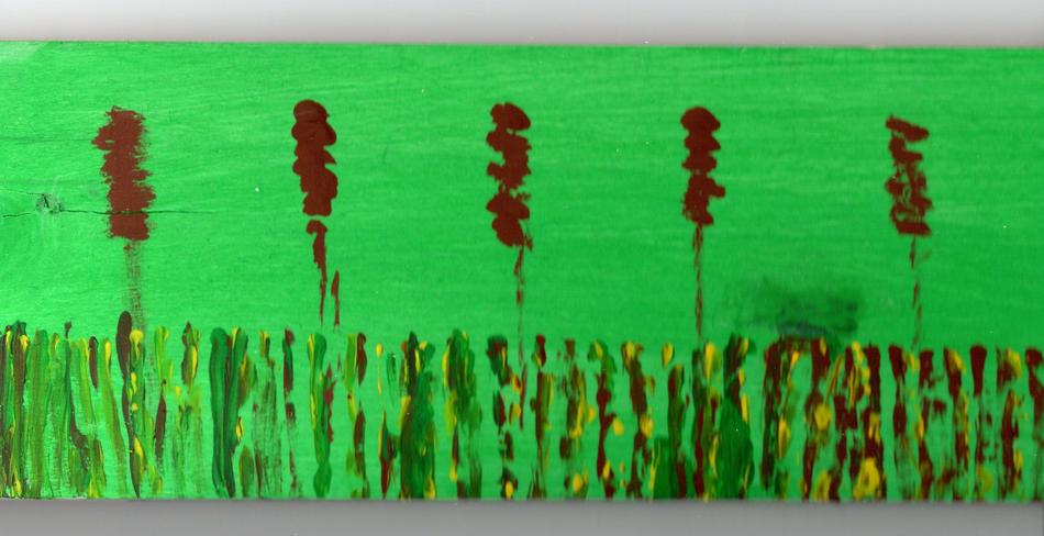 Acryl auf Holz von Bury Acryl auf Holz