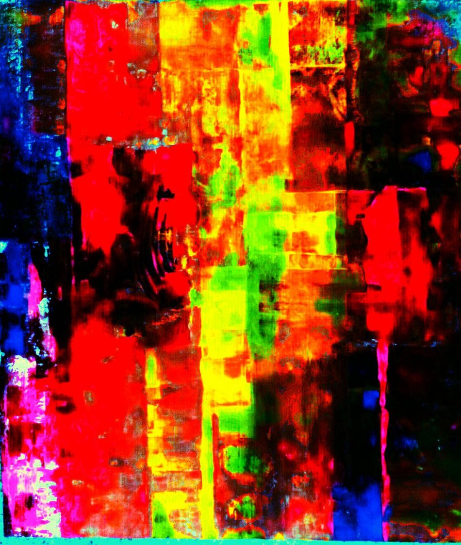 Kunstwerk abstract art number zero von brody