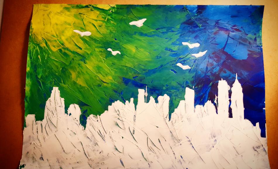 NY Skyline von W. Ashburner NY Skyline