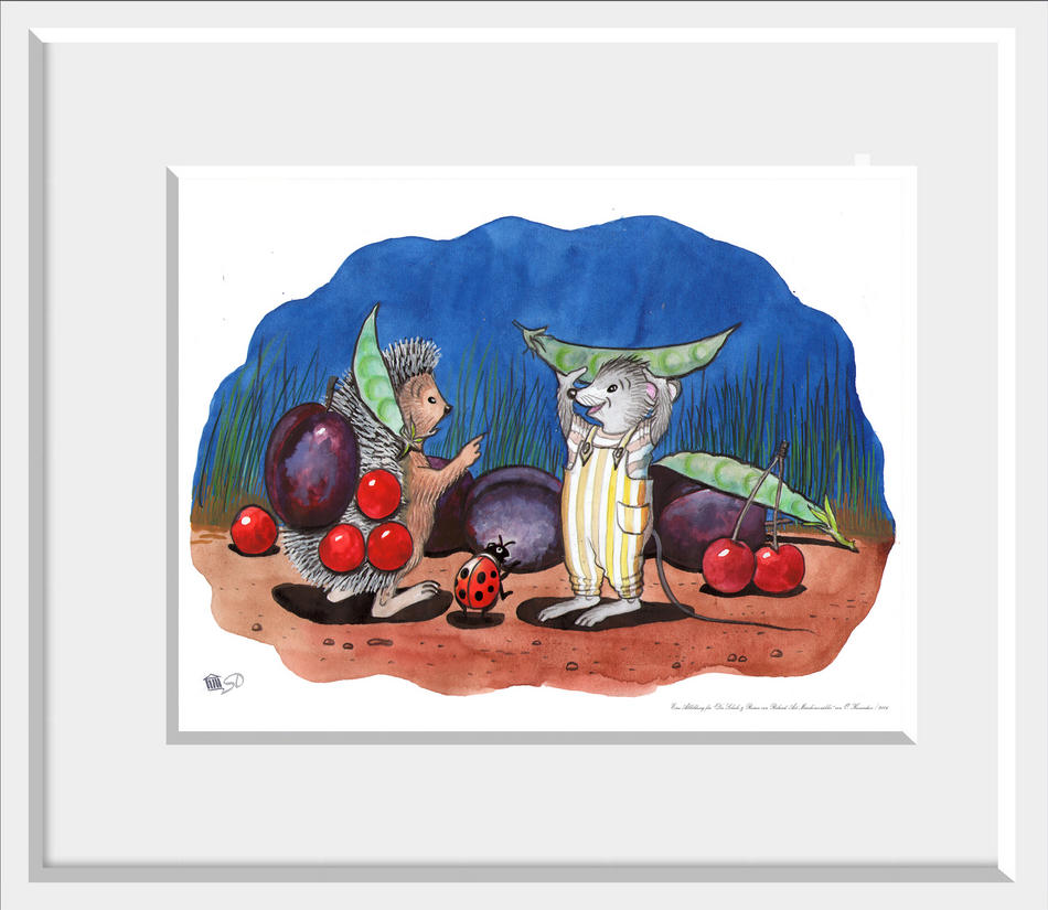 Der Igel Und Der Maus Arbeit von danshin Der Igel Und Der Maus Arbeit