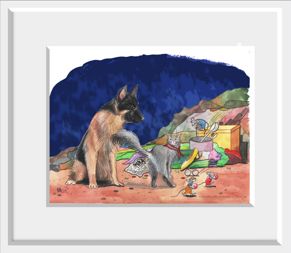 Der Hund und Die Katze von danshin Der Hund und Die Katze