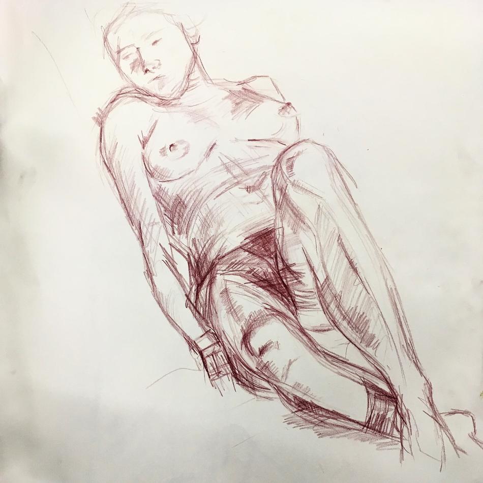 Figure drawings I von Lilly Pelz Figure drawings I