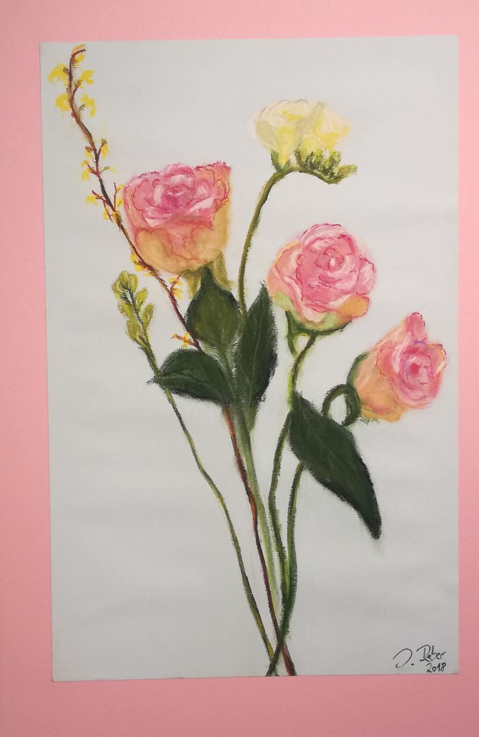 Rosenblüten von Rosenblüten