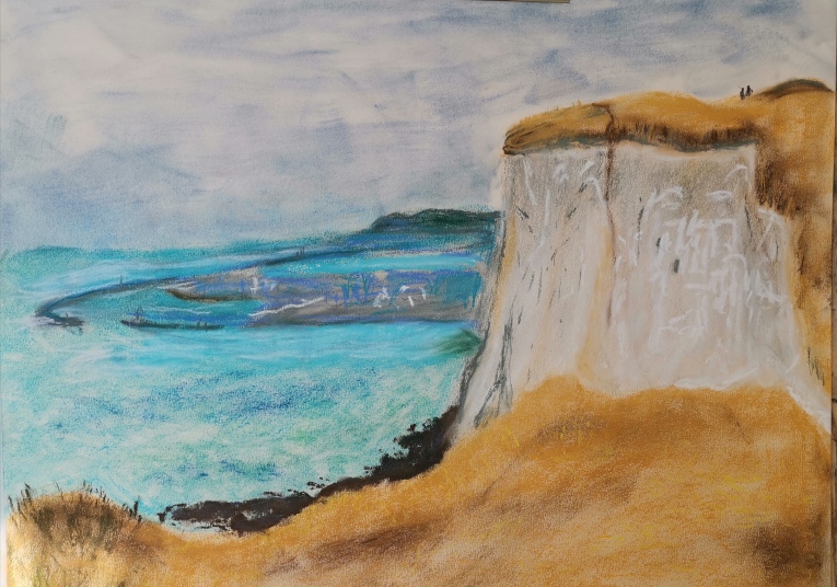 white cliffs of Dover_2019 von white cliffs of Dover_2019