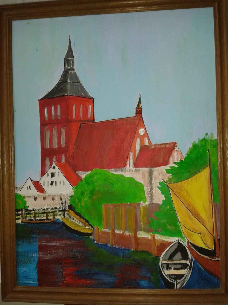 Fischergraben und Nikolaikirche von Fischergraben und Nikolaikirche