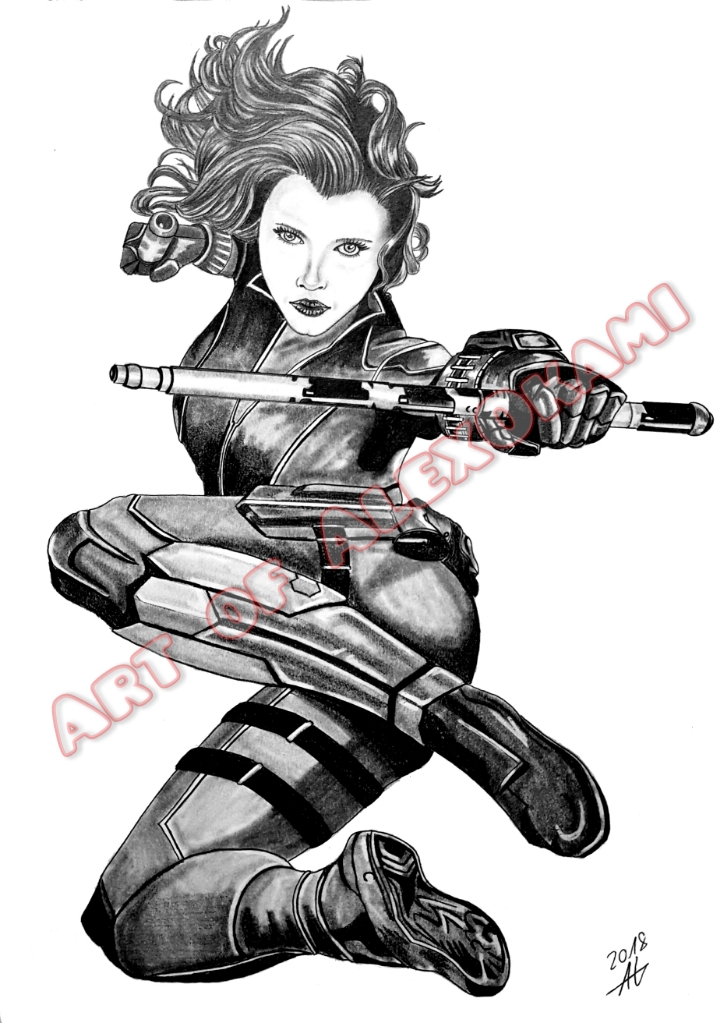 Black Widow - Age of Ultron von AlexOkami Black Widow - Age of Ultron