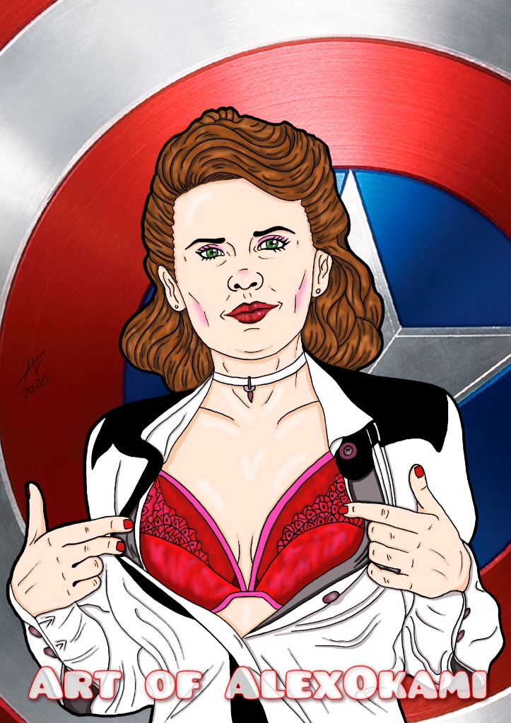 Agent Carter Pin Up 2 von AlexOkami Agent Carter Pin Up 2
