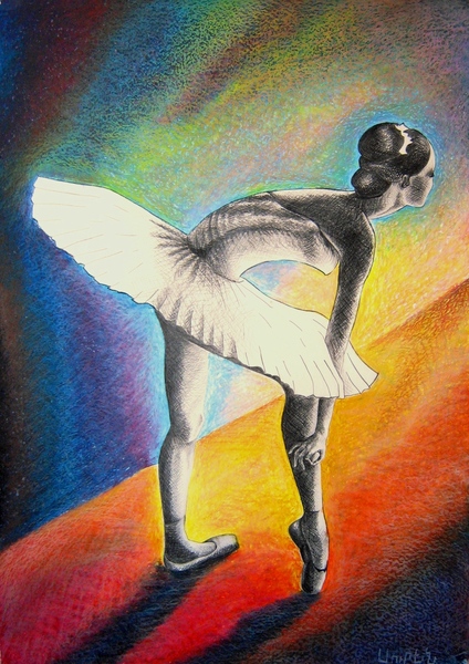 Balletttänzerin von Dekasu Balletttänzerin