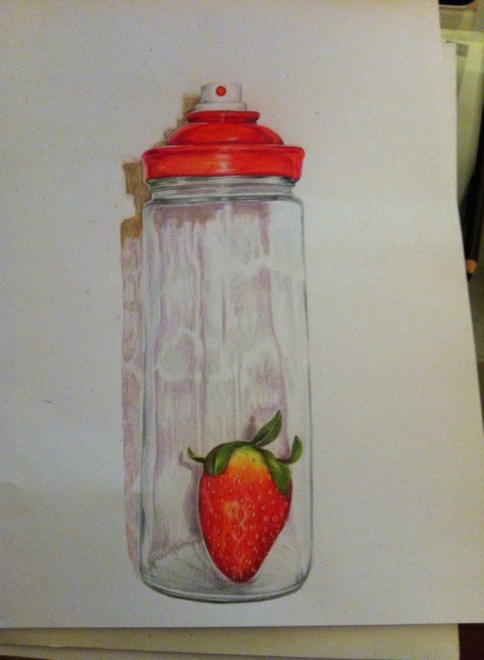 Strawberry Spray von Art of A Strawberry Spray