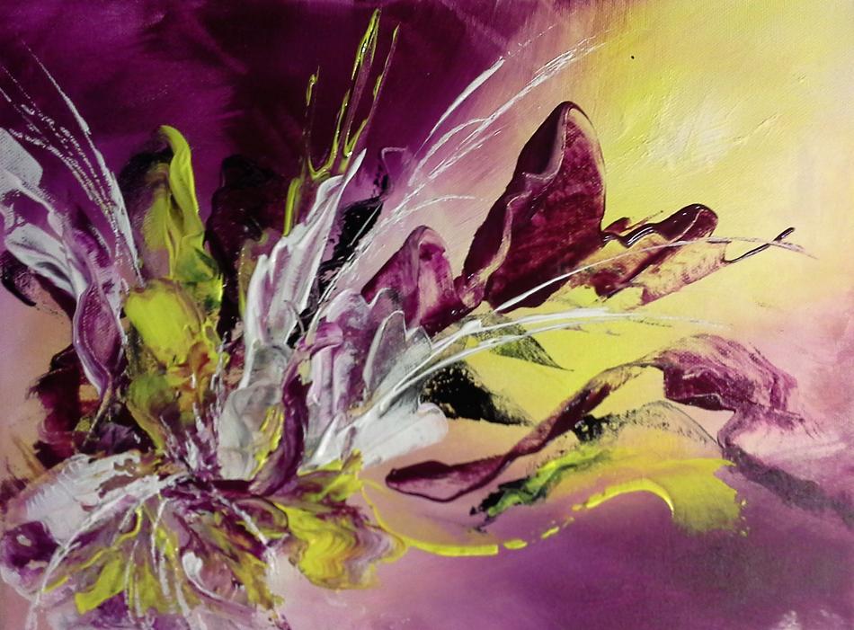 Purple Feeling von E.Weiß Purple Feeling