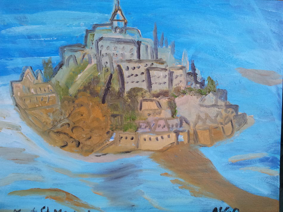 Le Mont Saint Michel von GGGalias algo Le Mont Saint Michel