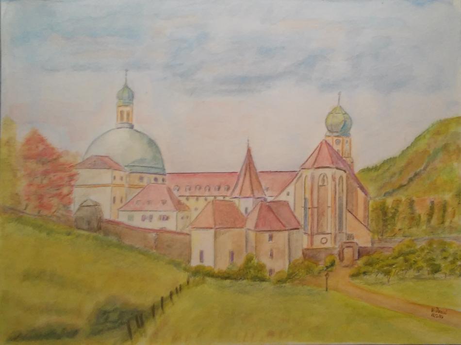 84-Kloster St. Trudpert,Münstertal von Pinselwolf 84-Kloster St. Trudpert,Münstertal