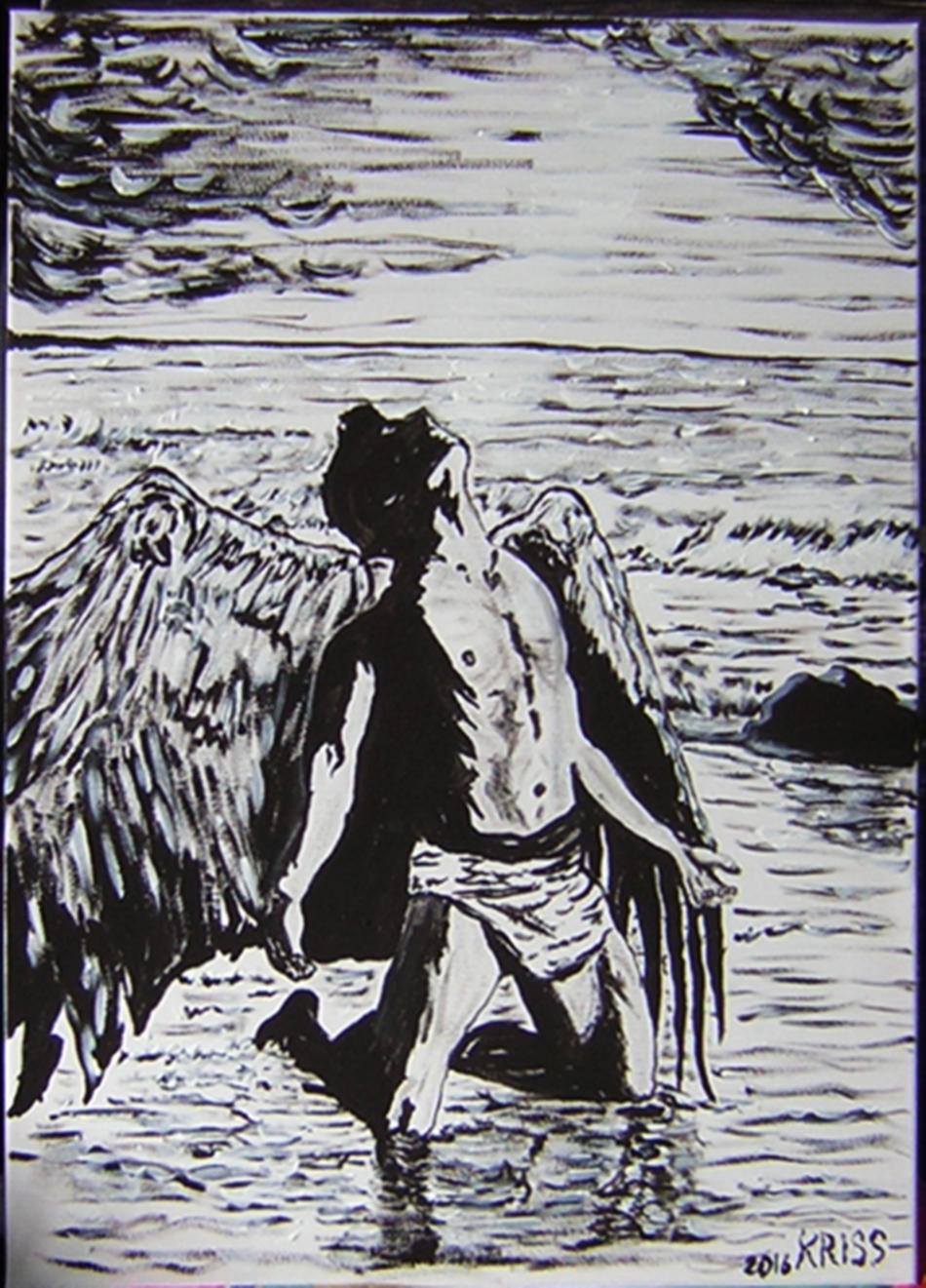 Fallen Angel (SOLD) von Kriss Fallen Angel (SOLD)
