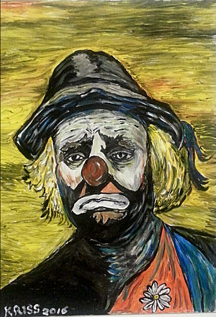 sad Clown von Kriss sad Clown