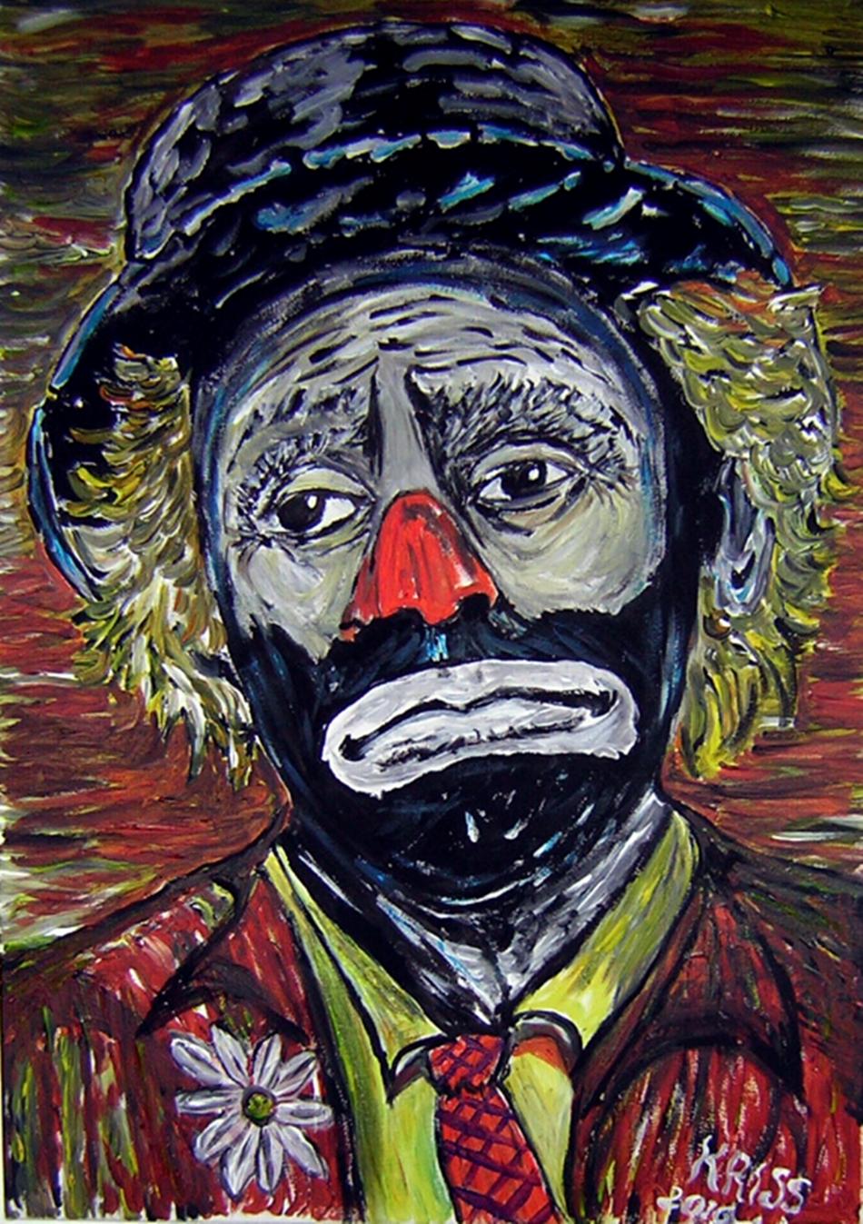 Sad Clown von Kriss Sad Clown