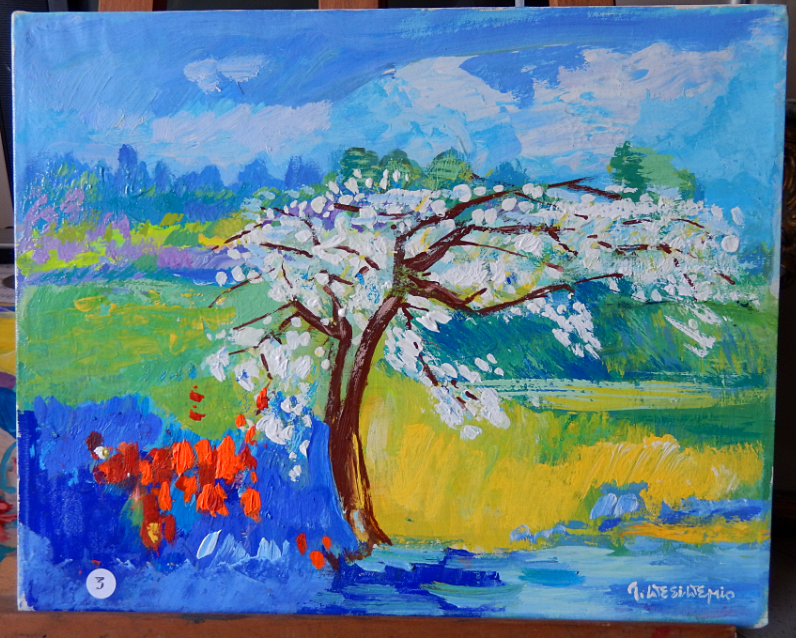 Melo in fiore del Cilento von Hans Wilkens Desiderio Melo in fiore del Cilento