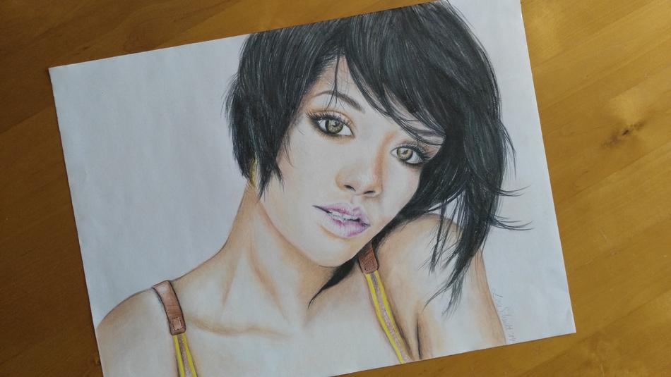 Rihanna von Lisa.S_Art Rihanna