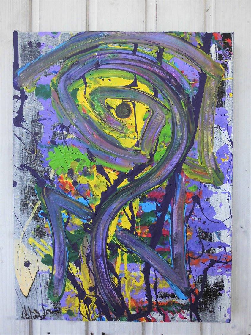 Abstraktes Acrylbild ( Gonzo V. ) von GonzoV. Abstraktes Acrylbild ( Gonzo V. )