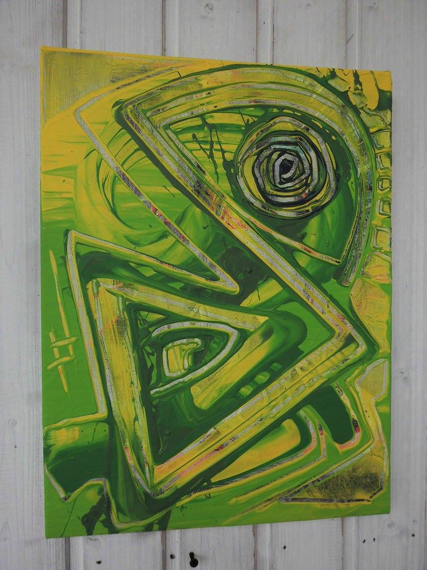 Abstraktes Acrylbild ( Gonzo V. ) von GonzoV. Abstraktes Acrylbild ( Gonzo V. )
