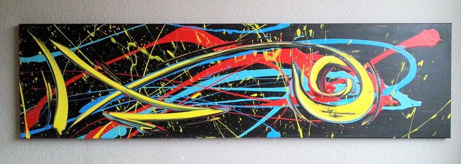 Acrylbild 40x150cm von GonzoV. Acrylbild 40x150cm